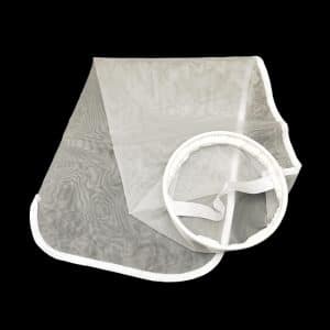 55 Micron Nylon Liquid Filter Bag,Sewn,Plastic “G” Flange Ring, Size #2-180*810mm