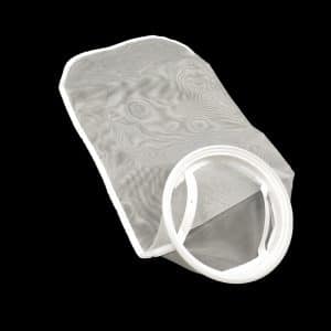 40 Micron Nylon Liquid Filter Bag,Sewn,Plastic “F” Flange Ring, Size #1-180*410mm