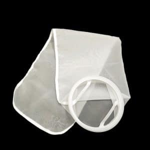 250 Micron Nylon Liquid Filter Bag,Sewn,Plastic “F” Flange Ring, Size #2-180*810mm